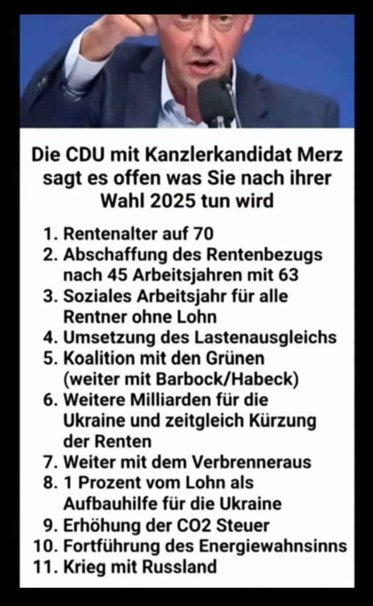 <a href="/Alex_R_Lomo/">Lomo 🇩🇪</a> <a href="/CDU/">CDU Deutschlands</a> So sieht es aus Leute und nicht anders ihr werdet weiter von der Regierung verarscht