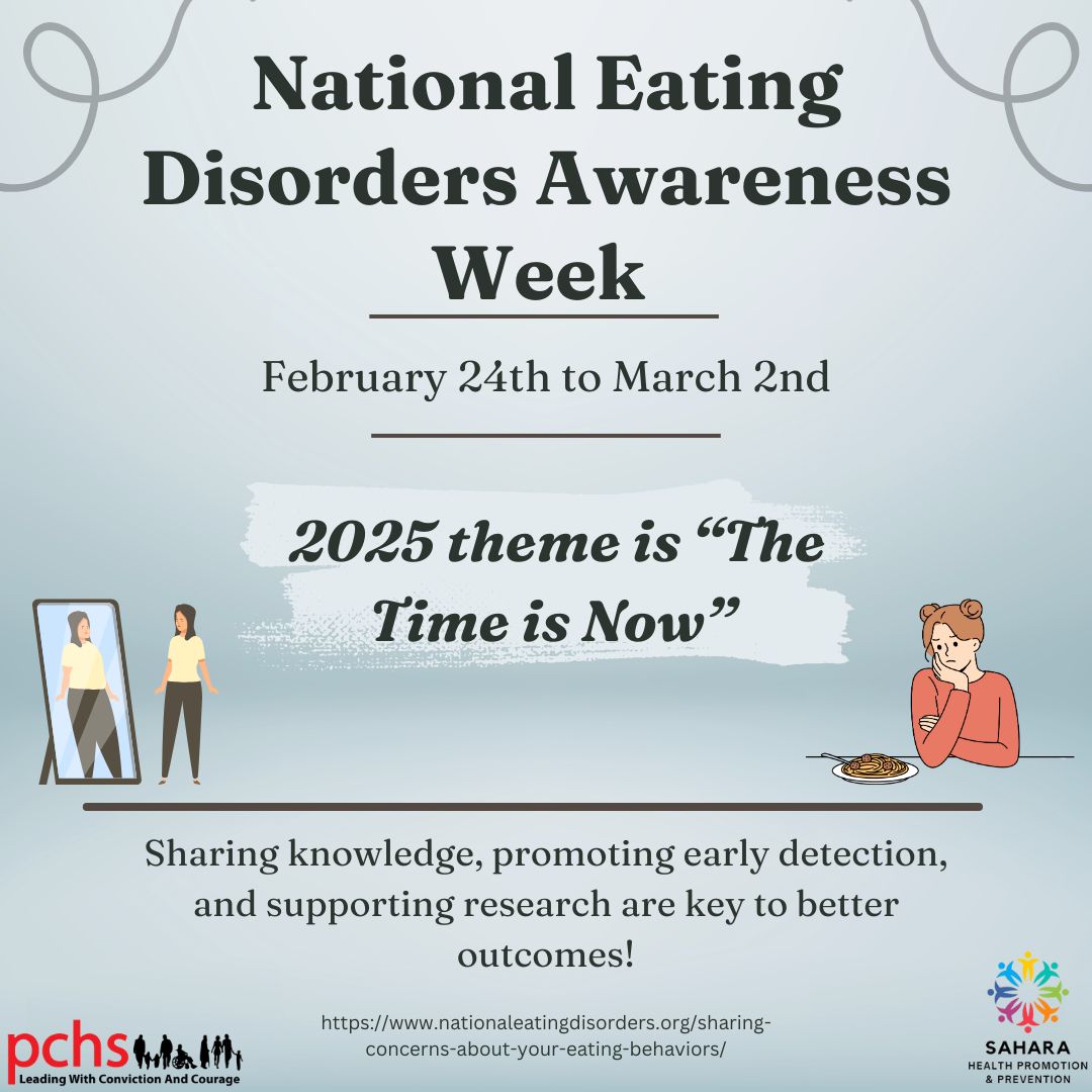 PCHS4U's tweet image. During National Eating Disorder Awareness Week, let&apos;s spread kindness, empathy, and support. 💙  To anyone battling, remember you&apos;re not alone, and recovery is possible. 💫 Keep fighting—you are enough. #NationalEatingDisorderAwarenessWeek #SupportAndRecovery #YouAreNotAlone