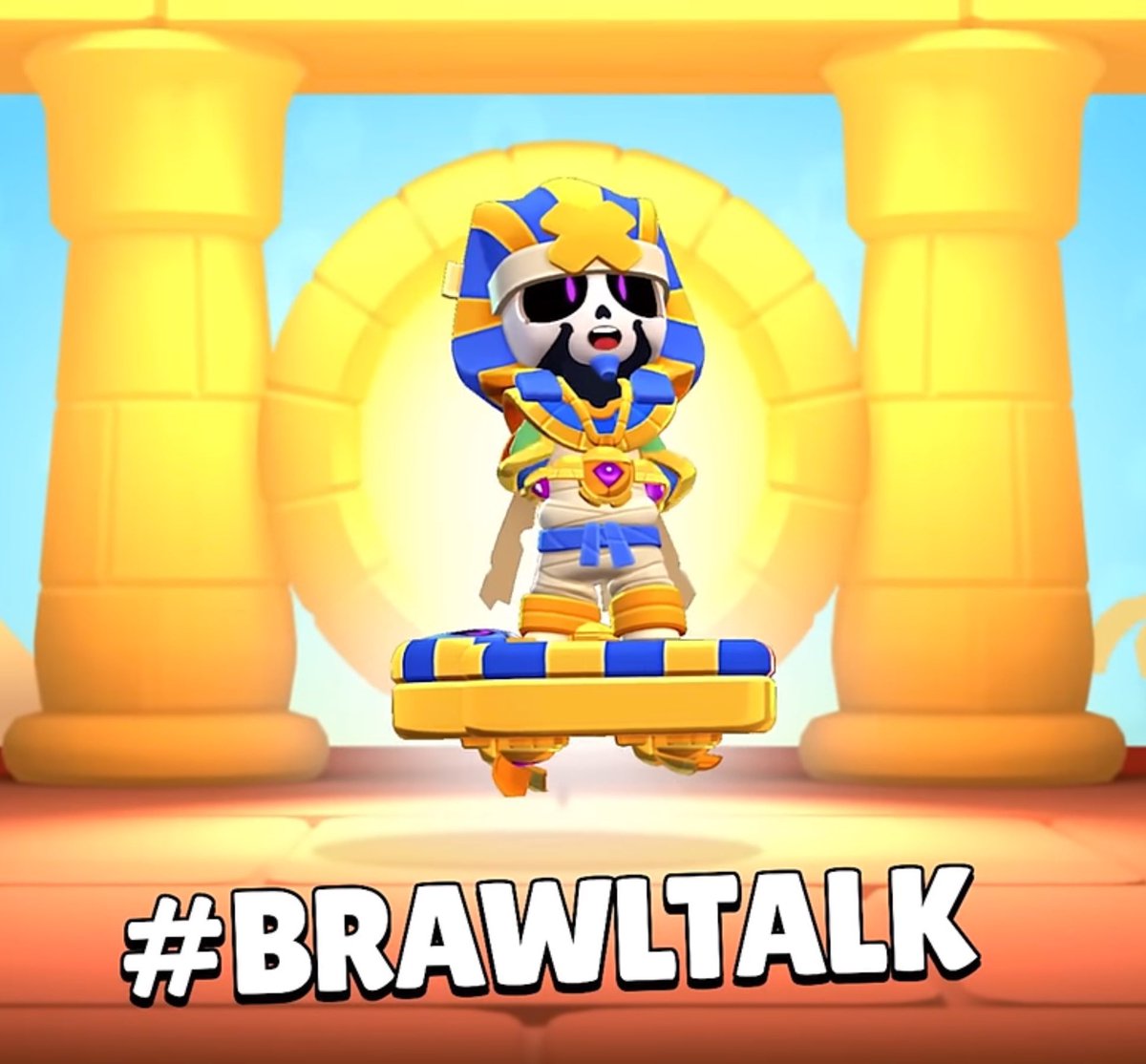 x3 Pharaollie Skin Giveaway!  
- Follow: <a href="/ezlivi/">Ezlivi</a> ✅
- Like &amp; RT ✅
Winners will be picked March 11 👍
#BrawlStars #BrawlTalk #PharaollieGiveaway
