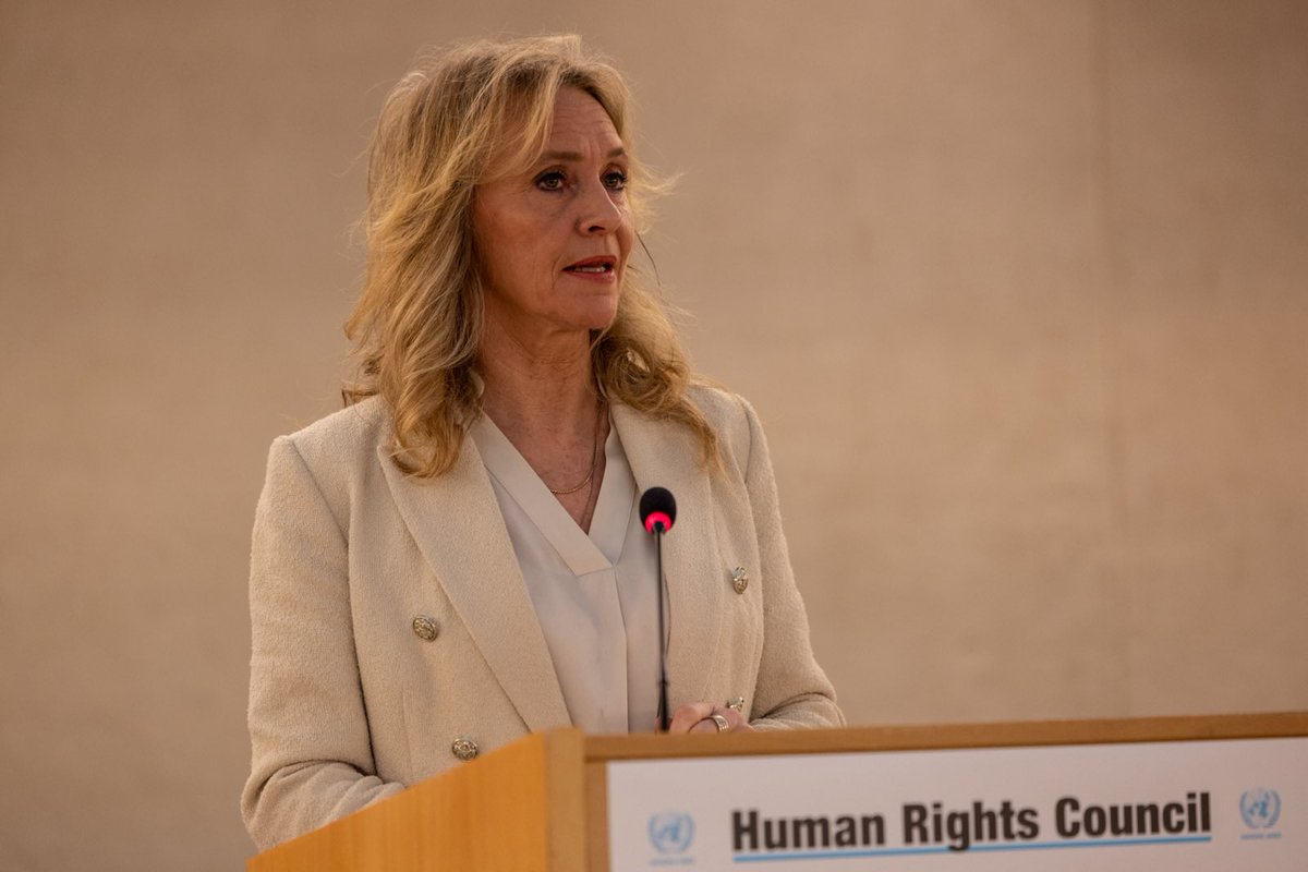 Þorgerður Katrín Gunnarsdóttir (@thorgkatrin) on Twitter photo Addressing <a href="/UN_HRC/">UN Human Rights Council</a> on the 3-year anniversary of Russia‘s full-scale invasion of Ukraine – a clear sign of a dangerous trend of disregard for int‘l law. As a member of #HRC, 🇮🇸 will stand up for human rights & freedoms of all, children’s rights, gender equality & rights of LGBTI. Addressing <a href="/UN_HRC/">UN Human Rights Council</a> on the 3-year anniversary of Russia‘s full-scale invasion of Ukraine – a clear sign of a dangerous trend of disregard for int‘l law. As a member of #HRC, 🇮🇸 will stand up for human rights & freedoms of all, children’s rights, gender equality & rights of LGBTI.