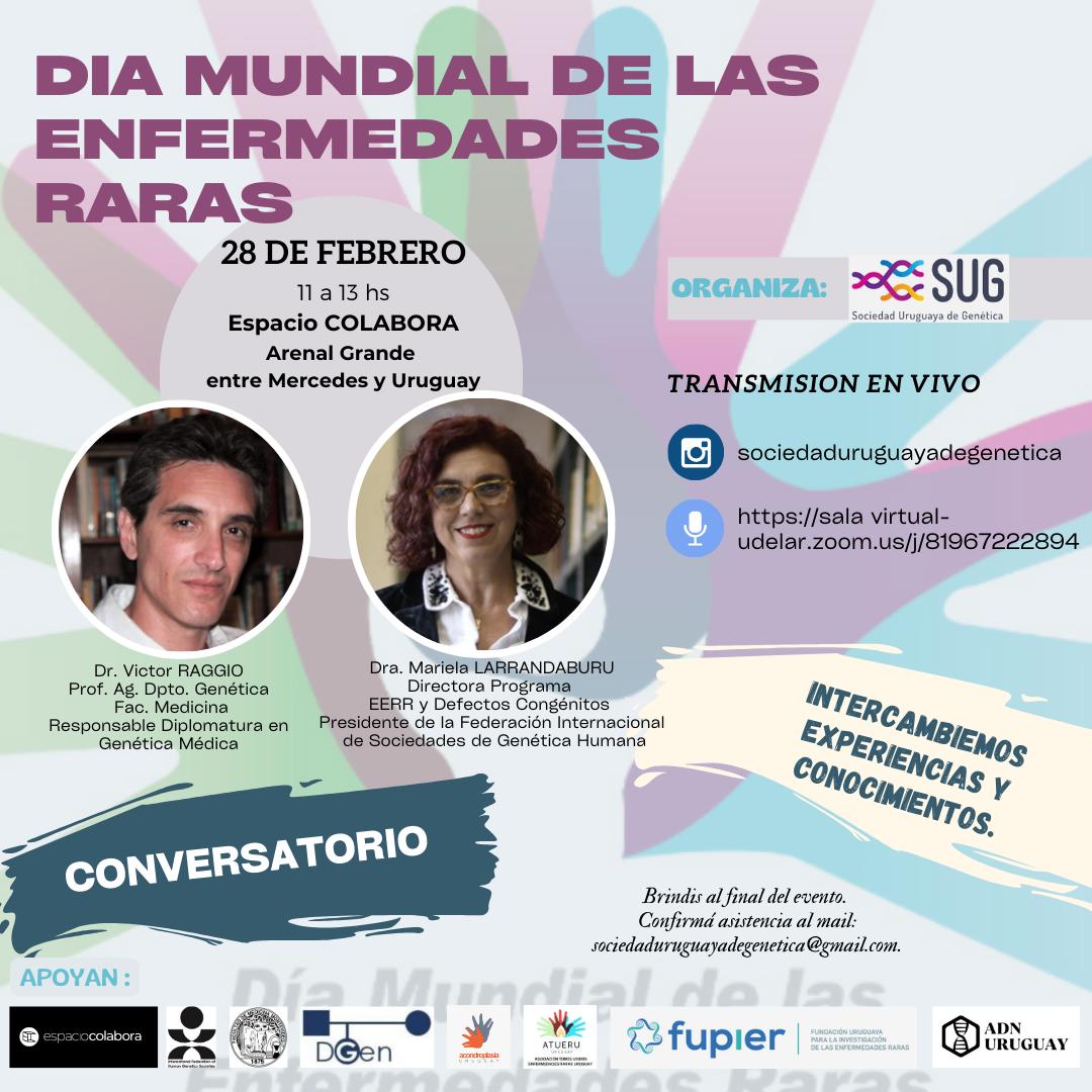 Mónica Cappetta (@monicacappetta) on Twitter photo El próximo viernes!!! 👇🏻
<a href="/SocUruguayaGen/">SUG (Soc. Uruguaya de Genetica)</a> <a href="/GeneticaFmed/">Unidad Académica de Genética</a> <a href="/vraggio/">Víctor Raggio</a> El próximo viernes!!! 👇🏻
<a href="/SocUruguayaGen/">SUG (Soc. Uruguaya de Genetica)</a> <a href="/GeneticaFmed/">Unidad Académica de Genética</a> <a href="/vraggio/">Víctor Raggio</a>