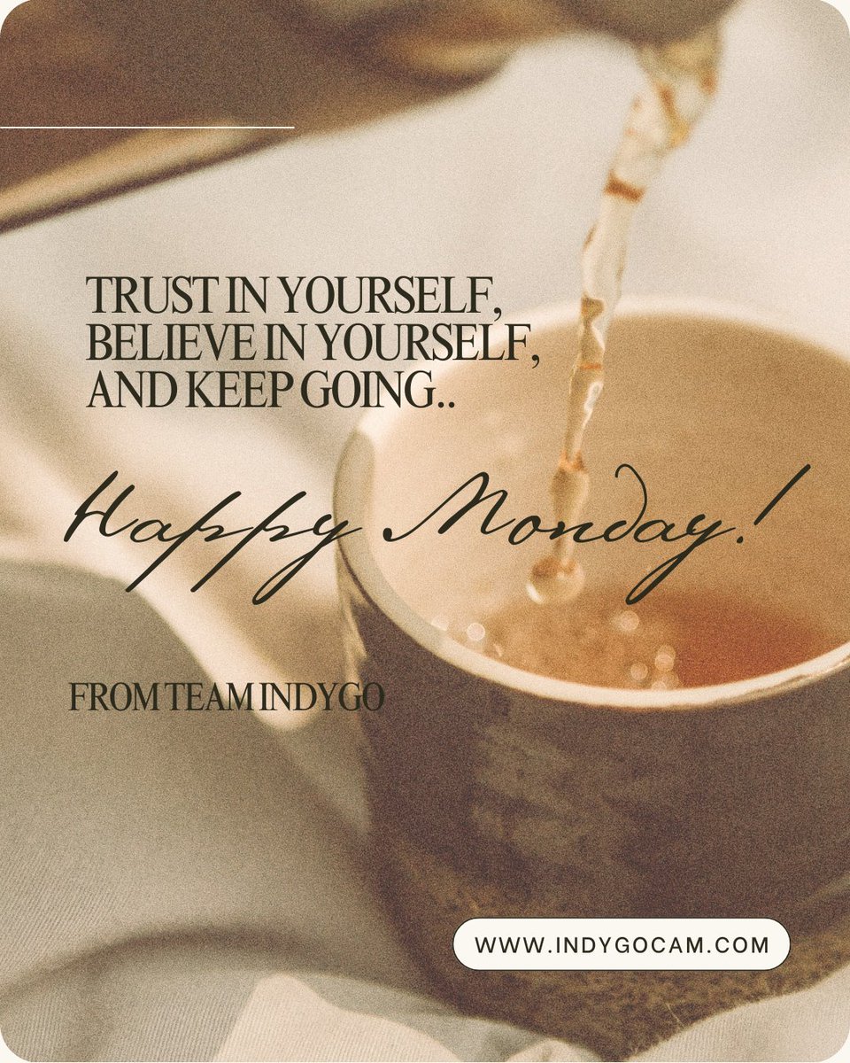 IndygoCAM's tweet photo. A good way to start your week.

#teamindygo 
#motivationmonday 
#hoa 
#coloradosprings 
#colorado https://t.co/uLJU5PLWdf