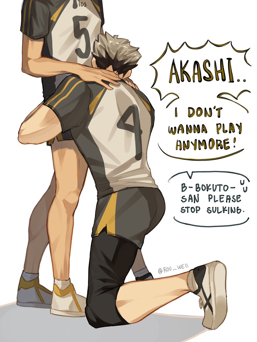 peak masculinity looks like this #BokuAka