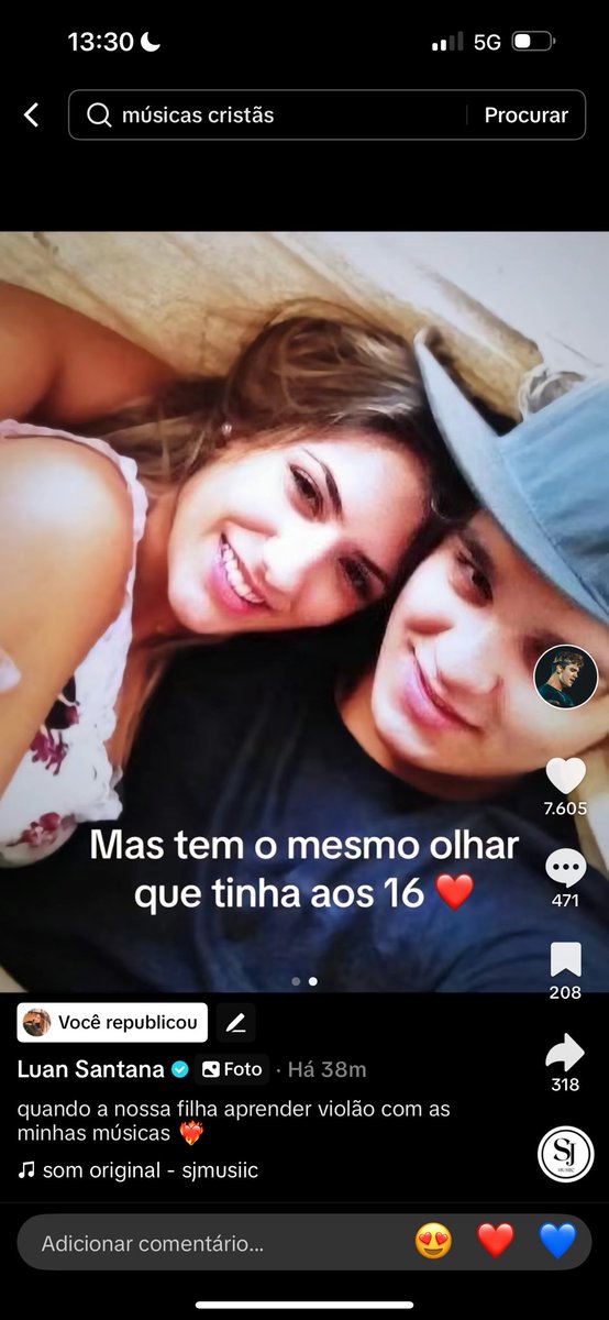 se um dia alguém me amar só 1% do que o luan ama a jade eu já tô feita