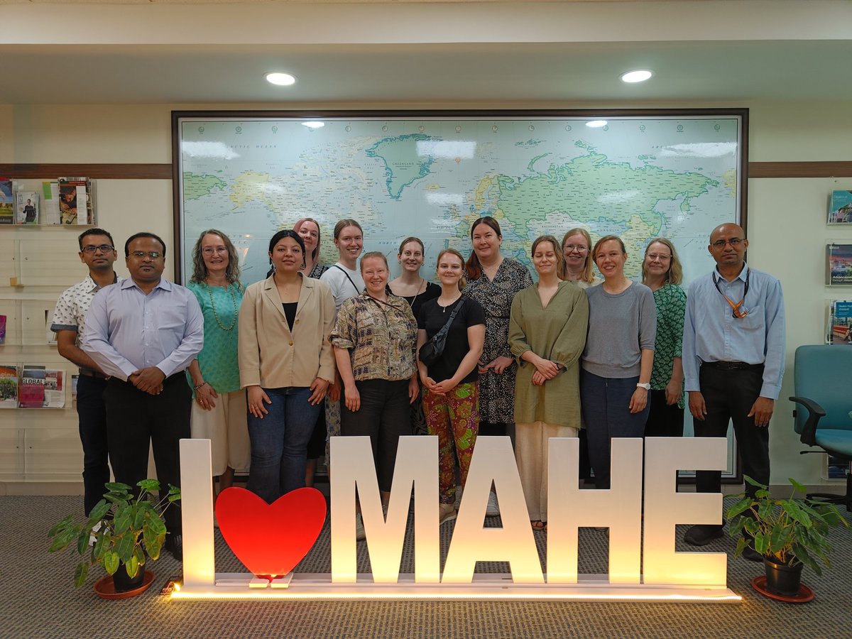 Thrilled to welcome Tampere University team to Manipal for a short-term program at Prasanna School of Public Health #ManipalUniversity #TampereUniversity #PublicHealthExchange