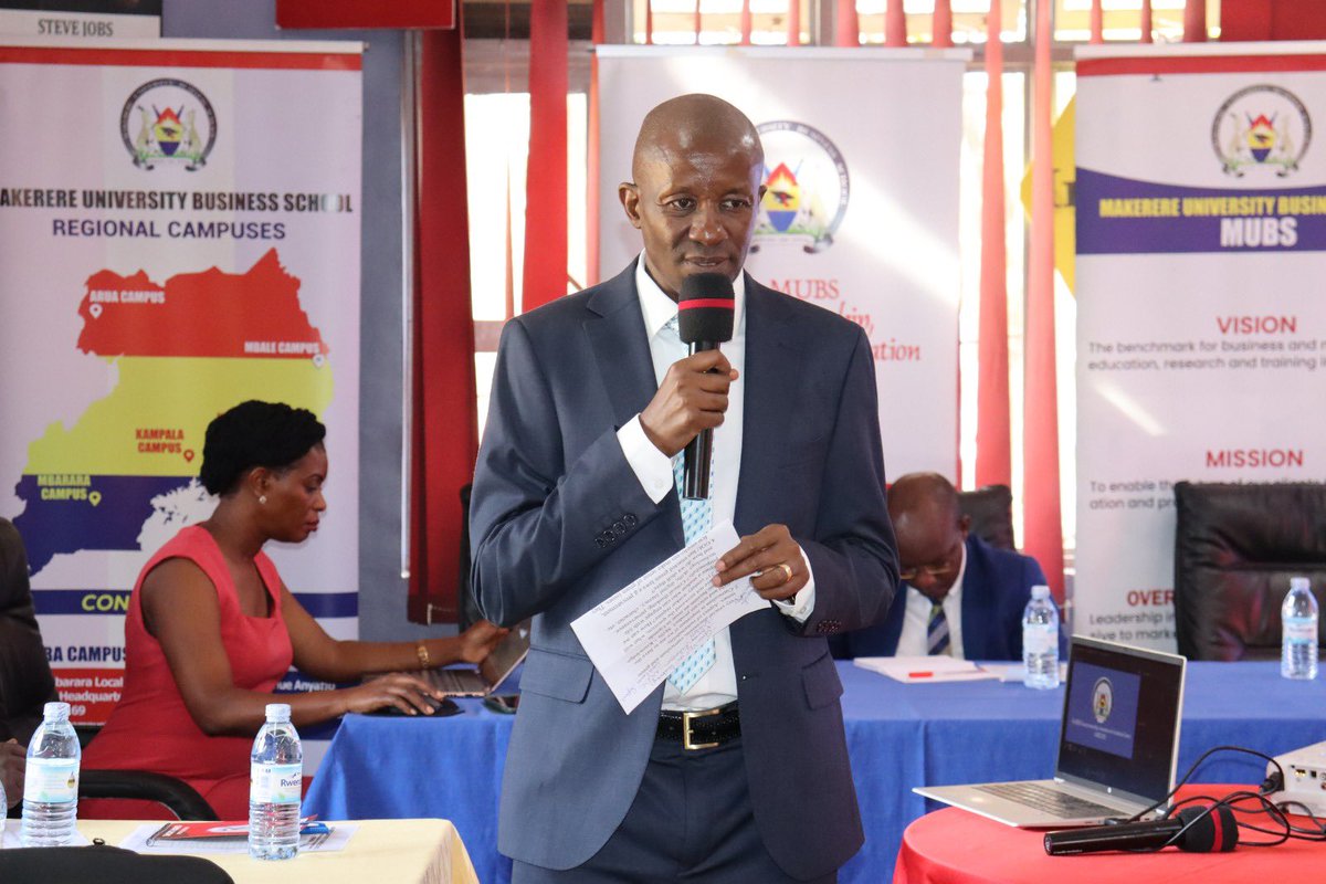 Makerere University Business School (@officialmubs) on Twitter photo <a href="/ProfMuhwezi/">Moses Muhwezi</a>: Having knowledge alone isn't enough if we can't use it to invent in important things that change the world. We need to transform our research into consumable products #GreenVET4U
<a href="/MUBS_Entreship/">MUBS Ent'ship Innovation & Incubation Centre</a> <a href="/ProfMuhwezi/">Moses Muhwezi</a>: Having knowledge alone isn't enough if we can't use it to invent in important things that change the world. We need to transform our research into consumable products #GreenVET4U
<a href="/MUBS_Entreship/">MUBS Ent'ship Innovation & Incubation Centre</a>
