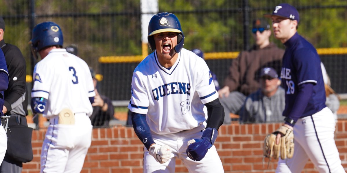 Queens_Baseball's tweet photo. Top 📸 from our home opening weekend against Yale (a thread) 👇 https://t.co/KtGBTFwC1w