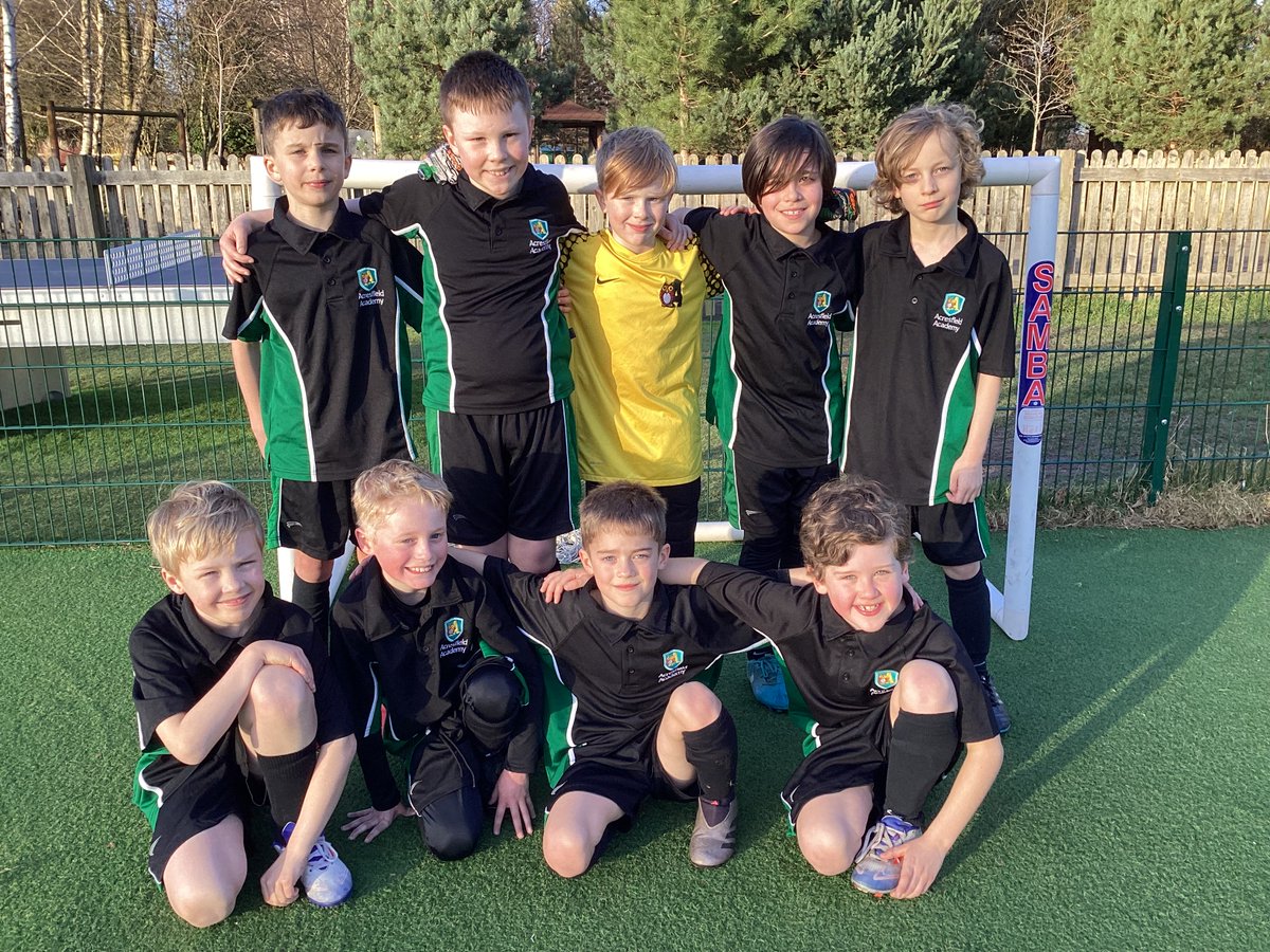 A great performance from the U9 football team this afternoon. Well done Acresfield!