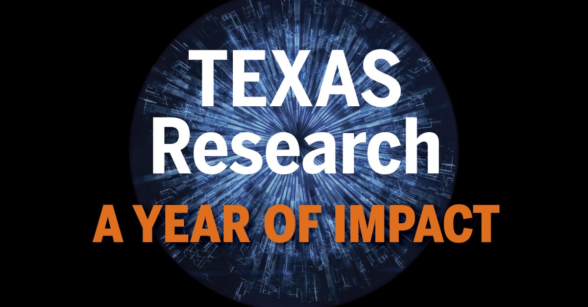 UTexasResearch's tweet image. Learn how @UTAustin research has shaped the future in just one year. Dive into our dynamic website highlighting a year of progress, breakthroughs and innovation on the Forty Acres: research.utexas.edu/year-of-impact
#TexasResearch #WhatStartsHere #ItStartsWithResearch
