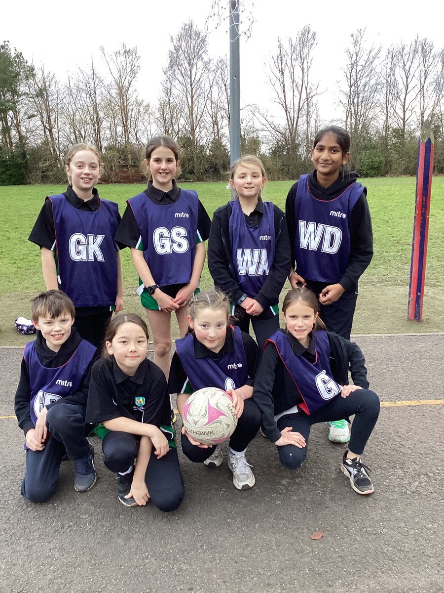 Well done to our netball team for their fantastic performance during their match before half term. Super shooting and fantastic teamwork! #PE #netball