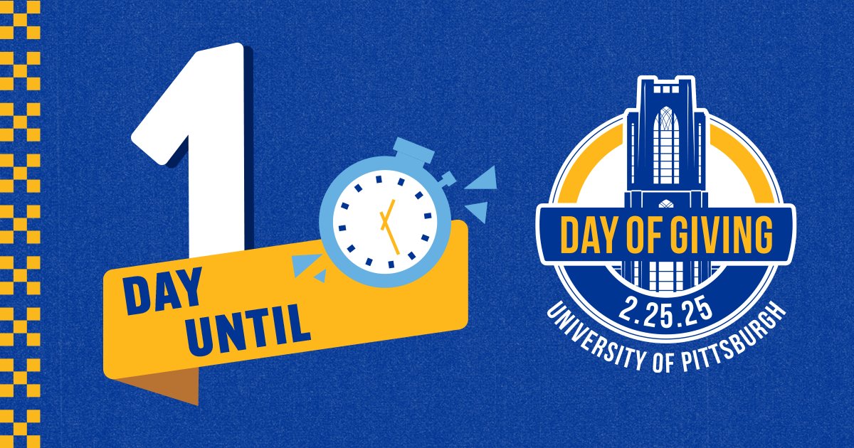 Tomorrow is Pitt Day of Giving. You can make a donation to the library to help support activities for students, or help us give back to our community! Bring a canned good to Falk Library tomorrow and look for the Pitt Pantry donation bin by the Main Desk.
#PDoG25 #PittDayofGiving