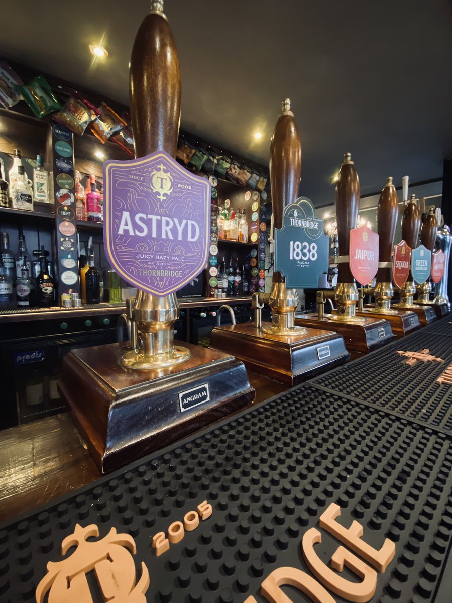 Starting off this week with one of the big OG’s! Astryd is back for limited time only🚨

#pubsinsheffield #thornbridgebrewery #Sheffield #caskbeer