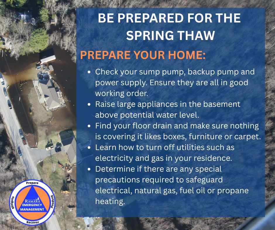 💧🏡  Prepare Your Home for Spring Thaw 🏡 💧 

For more flooding preparedness information visit our website: buff.ly/3ECdYVR