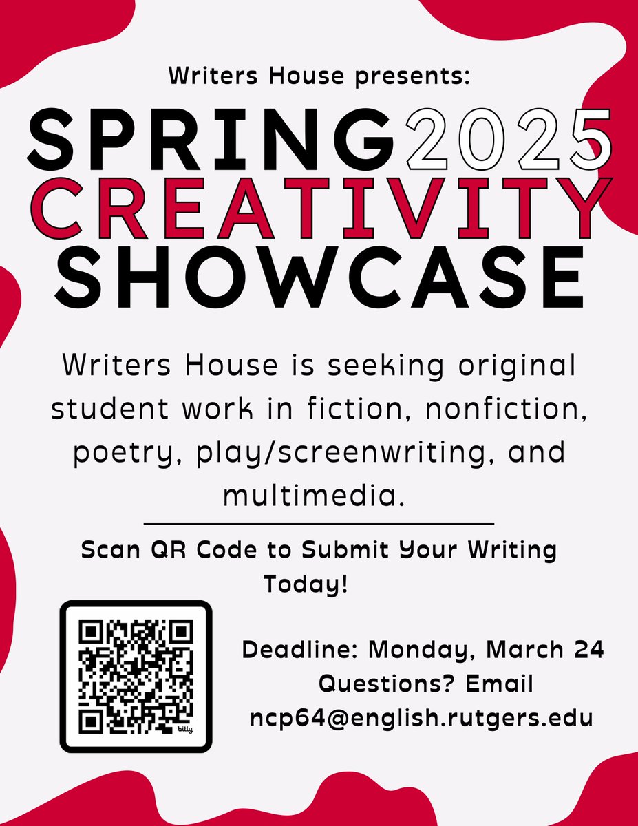 Rutgers Writers House (@ru_writershouse) on Twitter photo 