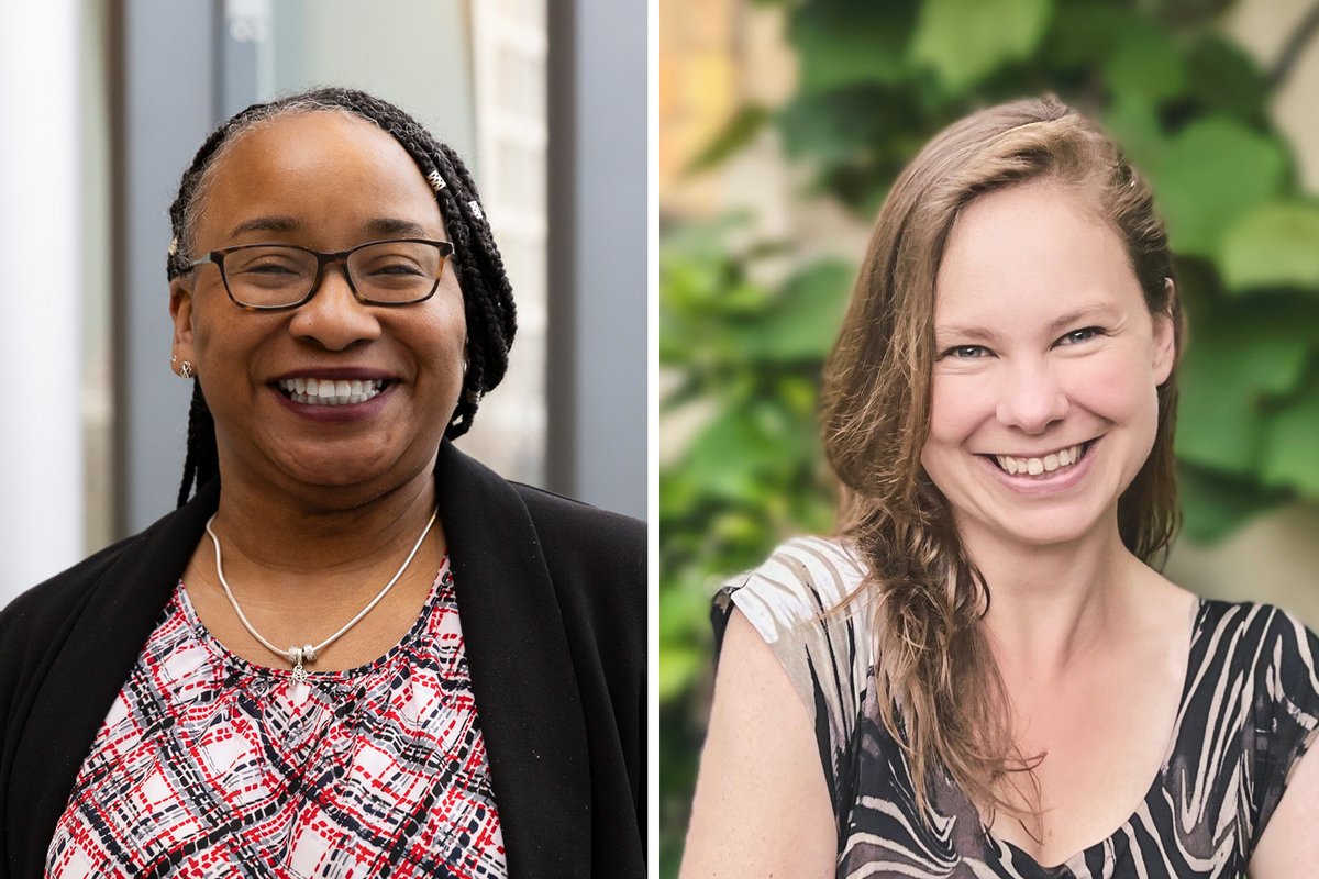 UIC News (@uicnews) on Twitter photo Congrats to Nina Hike, a doctoral student in the <a href="/UIC_CollegeofEd/">UIC College of Education</a>, and Laura Schaposnik, a professor in <a href="/UICLAS/">UIC Liberal Arts and Sciences</a>, who were recently honored with U.S. Presidential awards! Read more: today.uic.edu/two-uic-women-… Congrats to Nina Hike, a doctoral student in the <a href="/UIC_CollegeofEd/">UIC College of Education</a>, and Laura Schaposnik, a professor in <a href="/UICLAS/">UIC Liberal Arts and Sciences</a>, who were recently honored with U.S. Presidential awards! Read more: today.uic.edu/two-uic-women-…