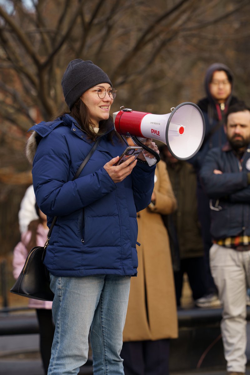Weill Cornell Medicine Postdocs United-UAW (@wcmpostdocunion) on Twitter photo Our National Day of Action featured WCM postdoc and Bargaining Committee member <a href="/DrCaitWilliams/">Caitlin Williams</a>.
She spoke out against federal funding cuts, and shared how NIH diversity grants make academia more inclusive and equitable. Check out the video here: youtu.be/FS-7Be_zBGs Our National Day of Action featured WCM postdoc and Bargaining Committee member <a href="/DrCaitWilliams/">Caitlin Williams</a>.
She spoke out against federal funding cuts, and shared how NIH diversity grants make academia more inclusive and equitable. Check out the video here: youtu.be/FS-7Be_zBGs