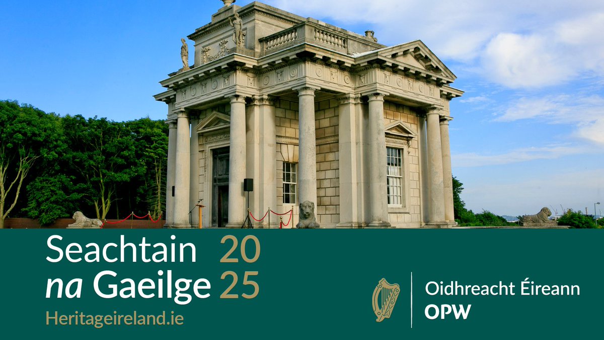 Office of Public Works (@opwireland) on Twitter photo Join us for Seachtain na Gaeilge (1–17 Mar 2025)! Enjoy free tours ‘as Gaeilge’ at OPW sites like <a href="/dublincastleOPW/">Dublin Castle</a>, <a href="/kkcastleOPW/">Kilkenny Castle</a> & more. Celebrate Irish language & culture!
More info: cutt.ly/bre1XNvY
#SeachtainNaGaeilge #IrishLanguage <a href="/SnaGaeilge/">Seachtain na Gaeilge le Energia</a> Join us for Seachtain na Gaeilge (1–17 Mar 2025)! Enjoy free tours ‘as Gaeilge’ at OPW sites like <a href="/dublincastleOPW/">Dublin Castle</a>, <a href="/kkcastleOPW/">Kilkenny Castle</a> & more. Celebrate Irish language & culture!
More info: cutt.ly/bre1XNvY
#SeachtainNaGaeilge #IrishLanguage <a href="/SnaGaeilge/">Seachtain na Gaeilge le Energia</a>