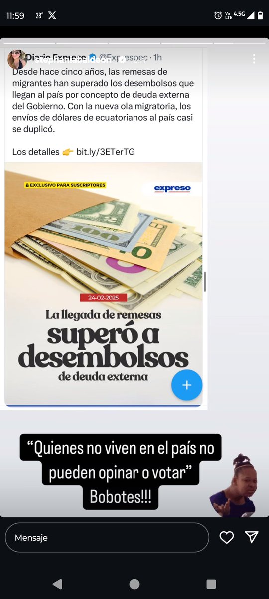 LPTEJADA's tweet image. Personas así no necesitamos apoyos un patán insultos a un país si vive la situación que no opine