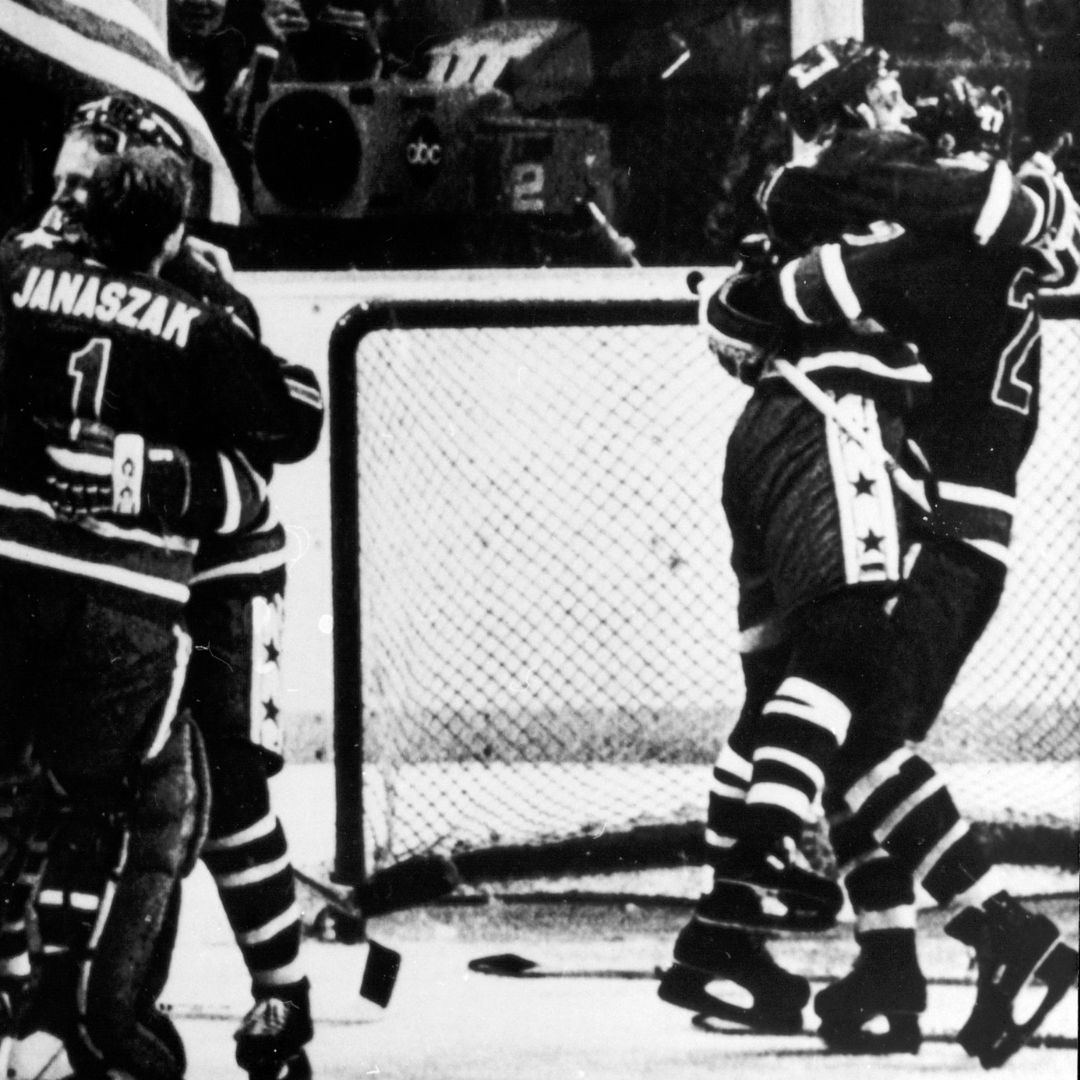 On this day in 1980, the U.S. team had just clinched a 4-2 Gold Medal victory over Finland during the Olympic hockey final at Lake Placid, NY. The crowd BURST into song, singing 🎵 God bless our hockey team🎵 to the tune of God bless America. 

📸 RNS Photo Collection