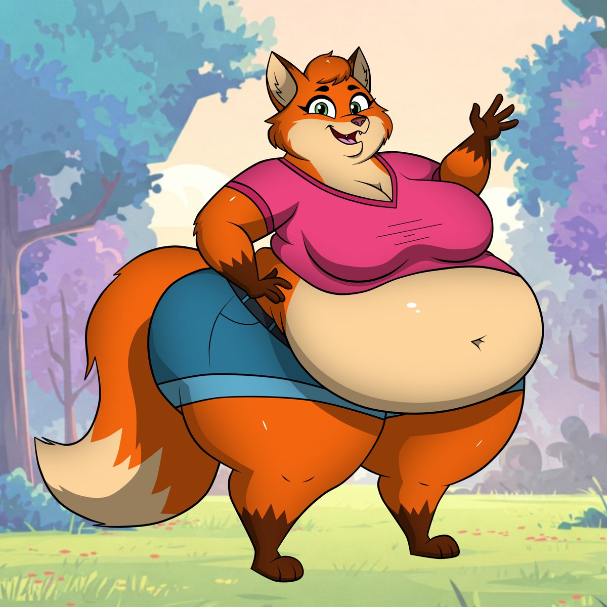 ChubbyAddict's tweet photo. Cindy the chubby fox

#furry #furries #furryart #furryartist #furryartwork #chubby #bigbelly #bigboobs #bigass #furryfandom #furrycommission #Fat #Obese #FatAss #BBW #NSFWCommissions #WeightGain #Feeding #MassiveBelly #ChubbyFurry #Fox https://t.co/mXysHMuN6h