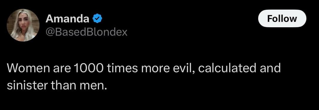 Anyone who has actually spent a  significant amount of time with women knows this is true