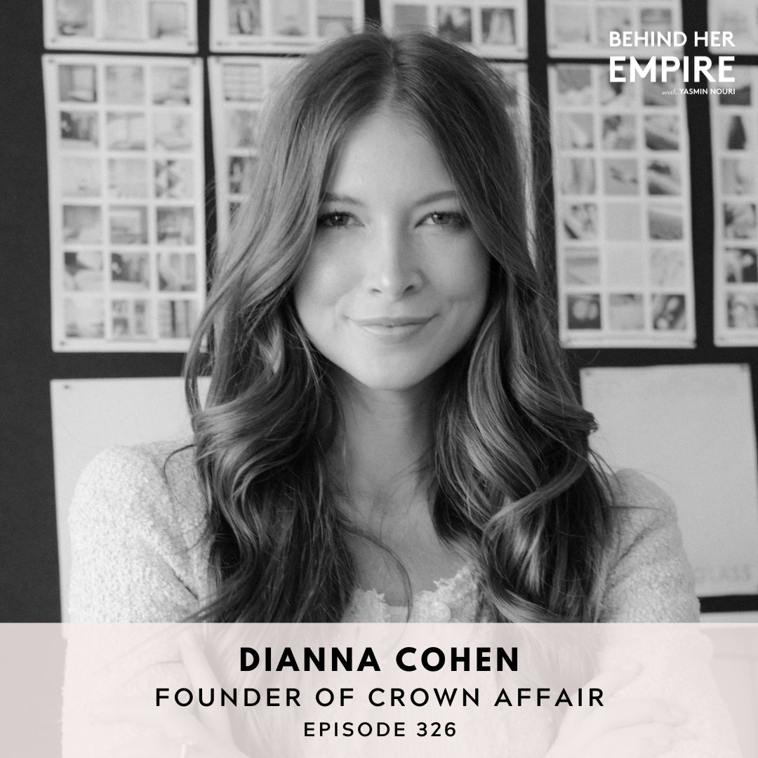 In this week's episode, we're joined by Dianna Cohen, the founder of Crown Affair, a luxury clean haircare brand that’s changing the way we approach haircare by focusing on ritual, mindfulness, and self-care. Full episode available here: behindherempire.com/episode/dianna…