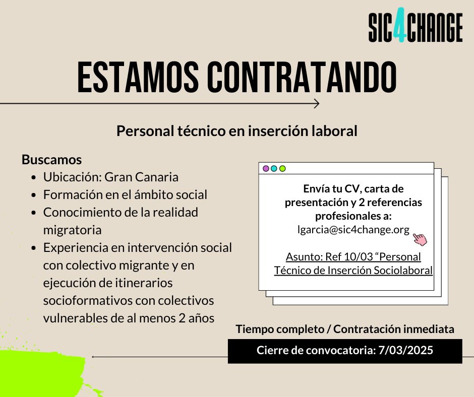 SIC4Change tweet media