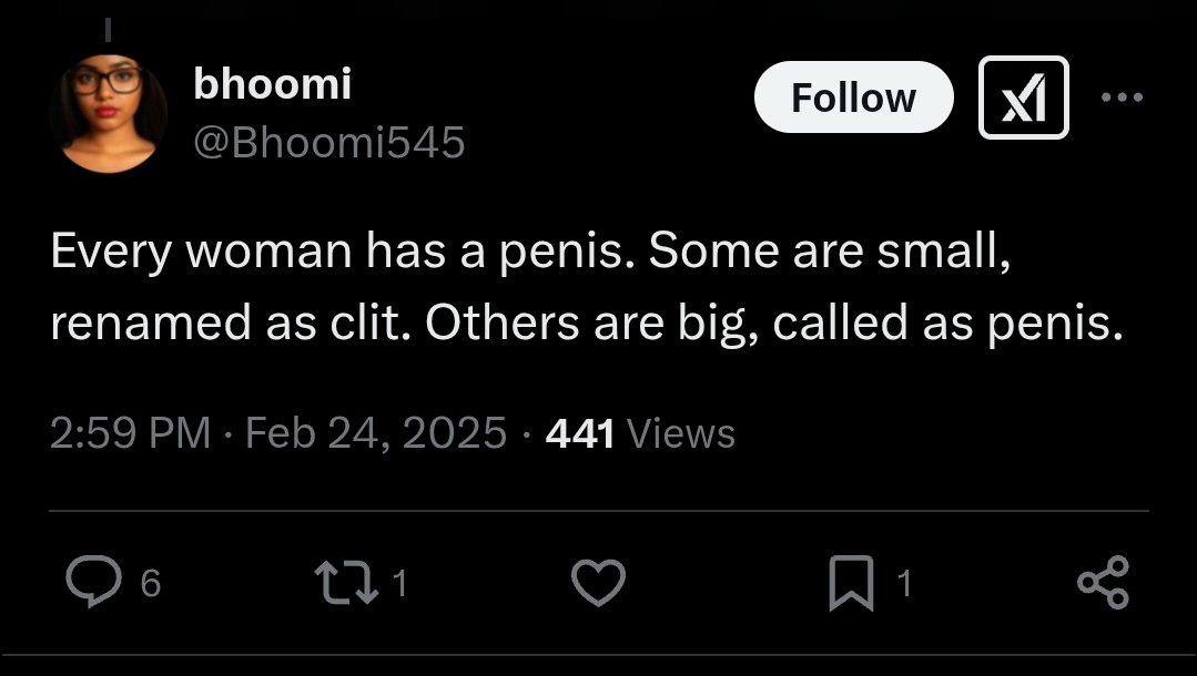 AjaTheEmpress's tweet image. This is your brain on gender ideology.