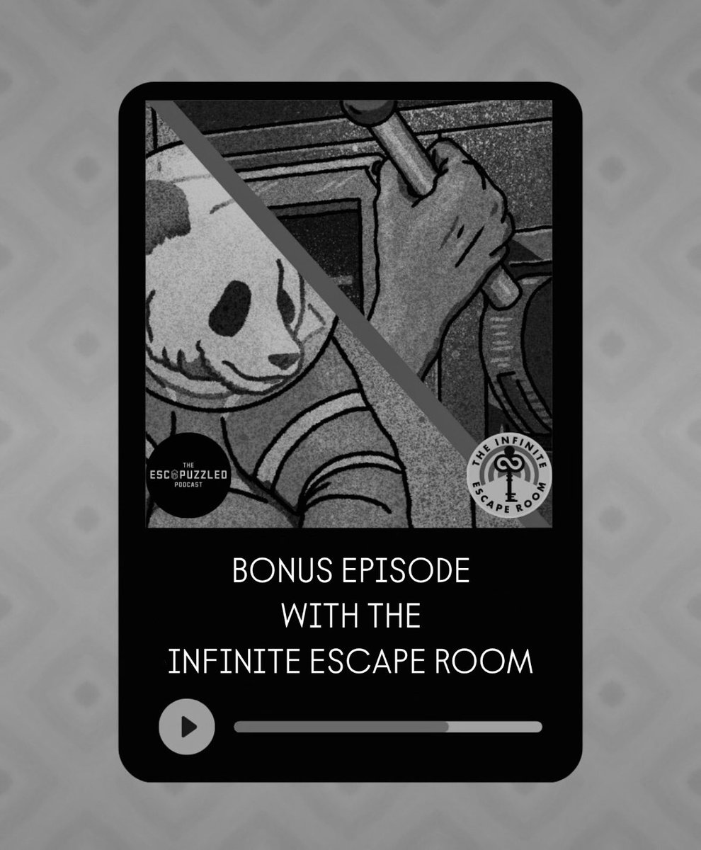 This week's episode is gonna be little different - as a BONUS episode we’re releasing the pubisode we recorded with The Infinite Escape Room in which the roles are reversed and we’re in the hotseat answering questions…