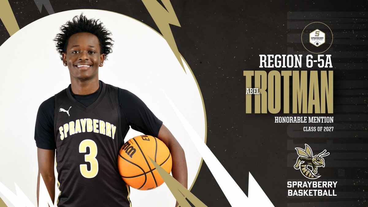 Congratulations to our Yellow Jackets who received All-Region honors!! 
🖤💛🐝🏀
#shspositiveposting #wearesprayberry