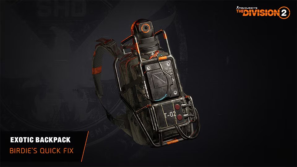 Some of the new gear that's coming in the next season:
🚩 Oxpecker Exotic SMG
🚩 Exodus Exotic Gloves
🚩 Refactor Gear Set
🚩 Birdie's Quick Fix Exotic Backpack
#JoinBlackTusk #TheDivision2 #BlackTusk