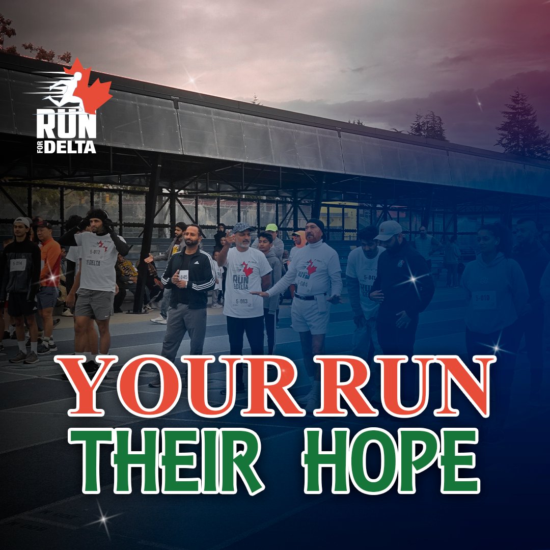 Run4Delta's tweet image. Run For Delta!

Be part of something bigger! Join our charity run in Delta and give back to the community. 
#runningforacause #runfordelta #communitysupport #charityrun

Register Now: raceroster.com/events/2025/10…