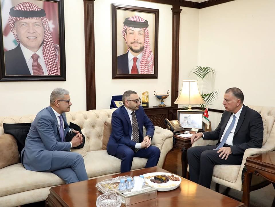 Omar Alghabra (@omaralghabra) on Twitter photo Jordan is a host of more than a million Syrian. I sat down with the Jordanian Minister of Interior <a href="/maznfra/">Mazin AlFarrayeh</a> and received a briefing about the recent developments in the region. We discussed the importance of working together to support a successful transition in Syria <a href="/tarikdev/">Tarik Ali Khan طارق علي خان</a> Jordan is a host of more than a million Syrian. I sat down with the Jordanian Minister of Interior <a href="/maznfra/">Mazin AlFarrayeh</a> and received a briefing about the recent developments in the region. We discussed the importance of working together to support a successful transition in Syria <a href="/tarikdev/">Tarik Ali Khan طارق علي خان</a>