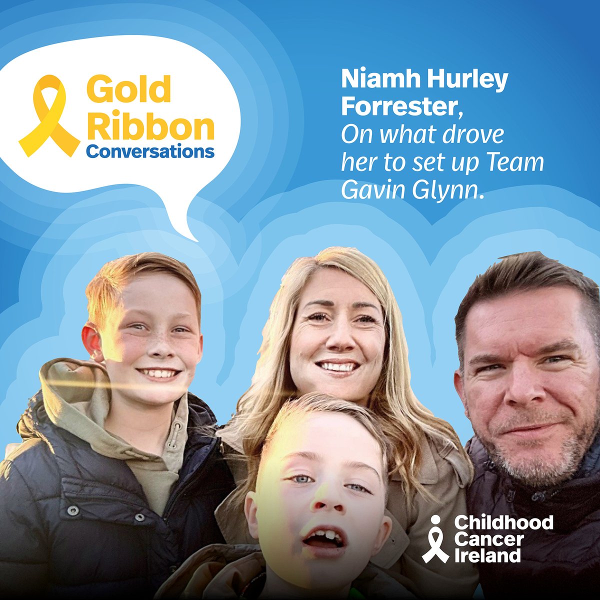 Childhood Cancer Ireland (@childhoodcanire) on Twitter photo On #GoldRibbonConversations Niamh Hurley Forrester shares her son Joshās diagnosis and treatment. It led to her gathering a team of <a href="/AerLingus/">Aer Lingus</a> colleagues to volunteer their time to support <a href="/TEAMGAVINGLYNN/">The Gavin Glynn Foundation</a> families travelling abroad for treatment.
Listenšpod.link/1581395584/epi⦠On #GoldRibbonConversations Niamh Hurley Forrester shares her son Joshās diagnosis and treatment. It led to her gathering a team of <a href="/AerLingus/">Aer Lingus</a> colleagues to volunteer their time to support <a href="/TEAMGAVINGLYNN/">The Gavin Glynn Foundation</a> families travelling abroad for treatment.
Listenšpod.link/1581395584/epiā¦