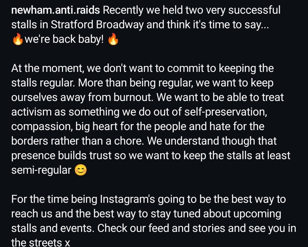 we're back :) we still be sharing alerts &amp; keep this account. 
not sure how we feel abt bein on a platform whose boss is a clown-&amp;not even a funny one :( for news abt upcoming stalls and to contact us, insta is the best rn (&amp;yea we know, not that mark is any better but still..)