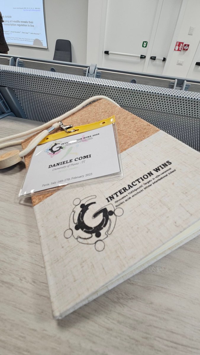 Finally it began! So excited for my first PhD school, thanks <a href="/g4interact/">G4INTERACT-USERN</a> for the opportunity ❤️