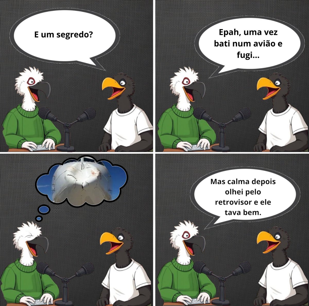 A vida do Abutre Grila nos últimos dias...