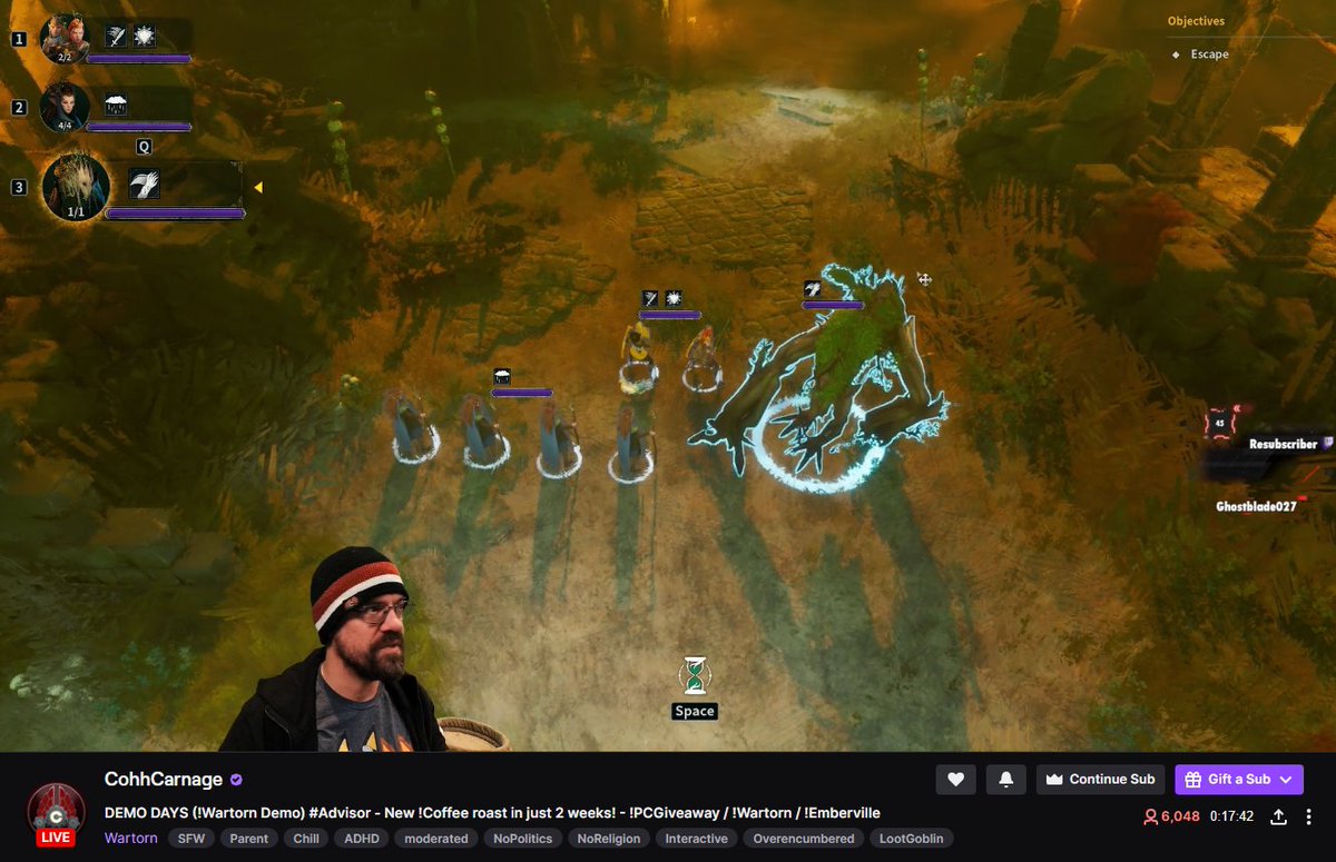 kstephenson93's tweet image. Ohh hey @CohhCarnage 👋

Thanks for checking out the @Wartorn_Game NextFest demo!