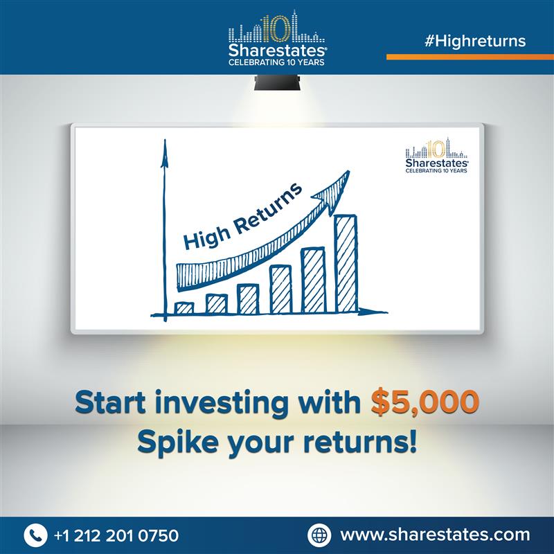 Every great financial journey starts with a single step. With just $5,000, you can start investing with Sharestates and unlock the potential for higher returns. Visit us at: sharestates.com/individual-inv…
For inquiries, contact us at: 📞 +1 212-201-0750

#RealEstate #HousingMarket