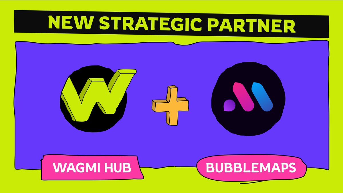 WAGMI HUB (@wagmihub) on Twitter photo Visualizing On-Chain Insights with Bubblemaps!
We are taking AI Insights to the next level by integrating <a href="/bubblemaps/">Bubblemaps</a> into WAGMI HUBโs AI Insights, the most visual and intuitive blockchain analytics tool in the space!
What does this mean for you?
โข Visualize token holder Visualizing On-Chain Insights with Bubblemaps!
We are taking AI Insights to the next level by integrating <a href="/bubblemaps/">Bubblemaps</a> into WAGMI HUBโs AI Insights, the most visual and intuitive blockchain analytics tool in the space!
What does this mean for you?
โข Visualize token holder