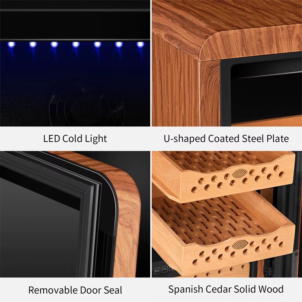 LACASASAVOR's tweet image. #مبرد #سيجار
, #مرطب ومبرد #مصنوع من #خشب الارز و #الكمثرى ، متوسط الحجم يمكنه #تخزين حتى 500 قطعة من #السيجار، مع التحكم الذكي لدرجة #الحرارة والرطوبة - 20260

#اكسبلور 
#صباح_الخير 
#الرياض 
#ترند 
#رمضان