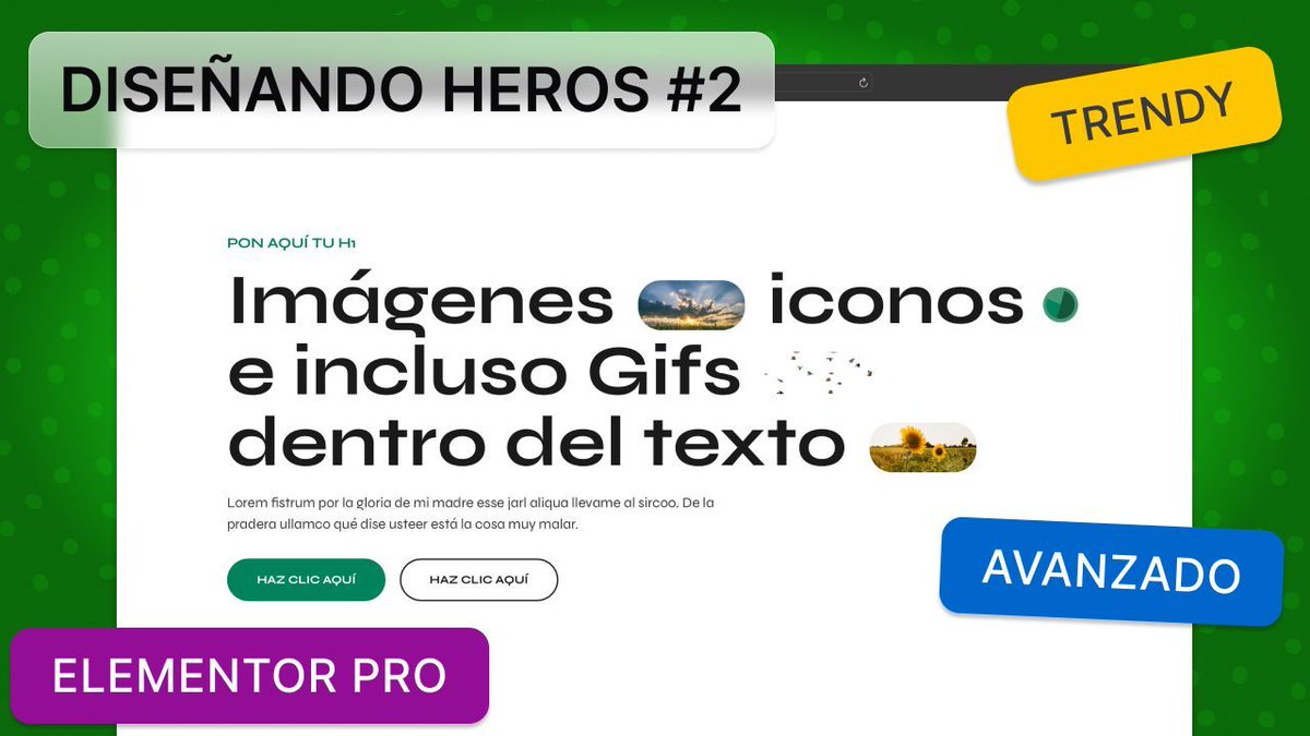 😮 Cómo poner imágenes 🏞️ dentro de los encabezados de Elementor (y que sean 100% responsive)  🏞️ buff.ly/41r5MAG 

#Elementor #DiseñoWeb #DiseñandoHeros #WordPress