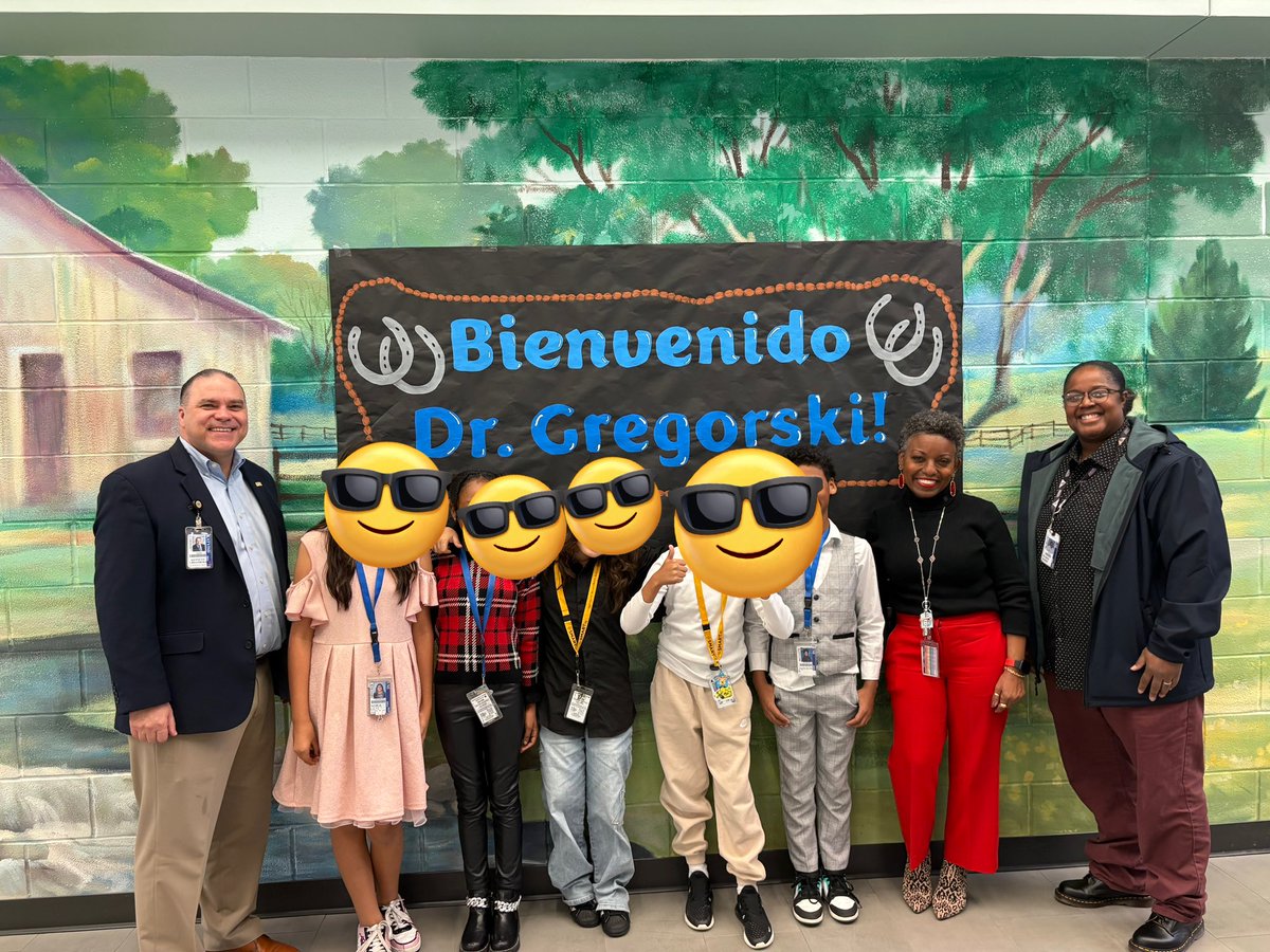 Our students loved visiting with you Dr. Gregorski! <a href="/katyisd/">Katy ISD</a>
