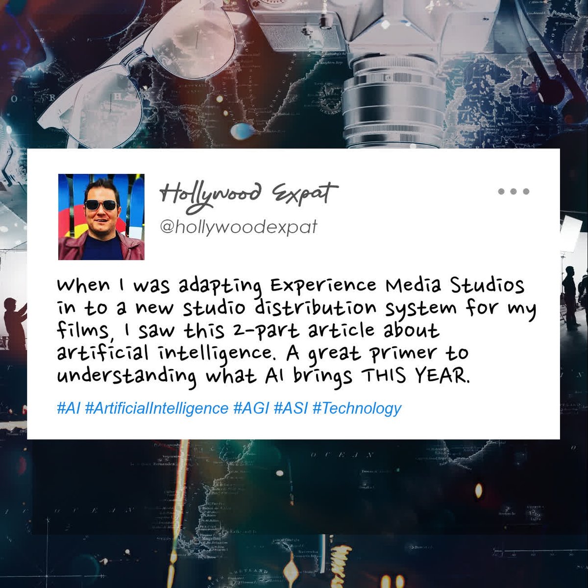 When I was adapting Experience Media Studios in to a new studio distribution system for my films, I saw this 2-part article about artificial intelligence. A great primer to understanding what AI brings THIS YEAR. #AI