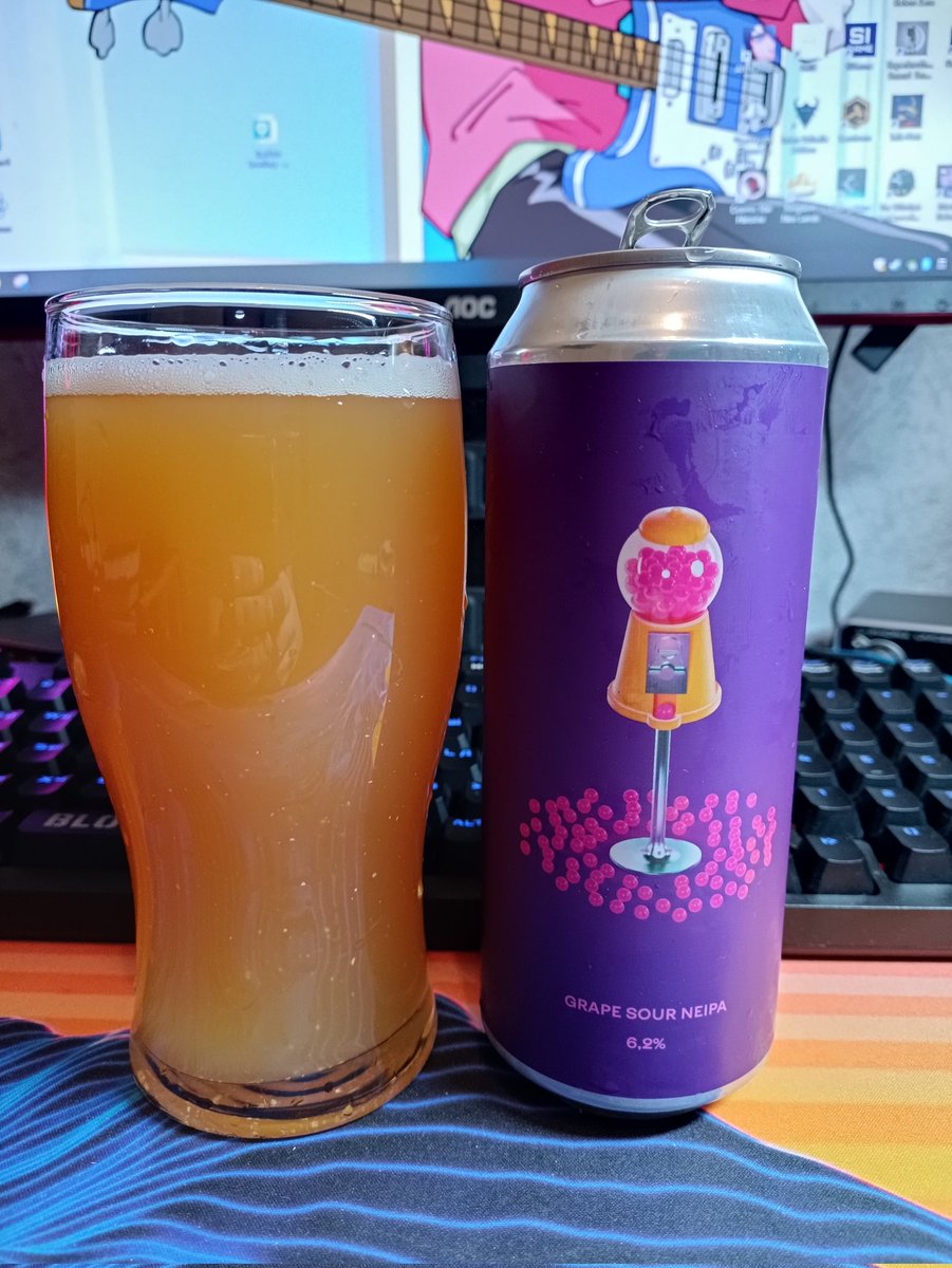 MarginalNotes's tweet photo. Neipa я не люблю и виноград не очень то, но вместе получилось хорошее сочетание https://t.co/e2bh04CbhN