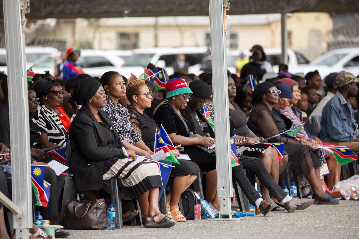 The Office of the Governor, Khomas Regional Council,and City of Windhoek jointly held a Regional Memorial service on 23 February 2025 at Sam Nujoma Stadium,in honour of the late H.E Dr.Sam Shafiishuna Nujoma,Founding President of the Republic of Namibia and Father of the Nation🕊️