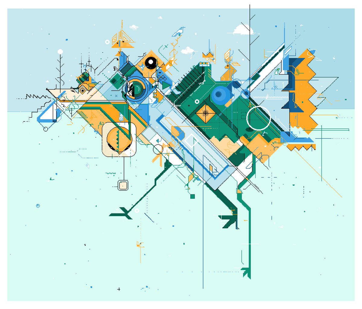 Untitled drawing, MS Paint, 2025