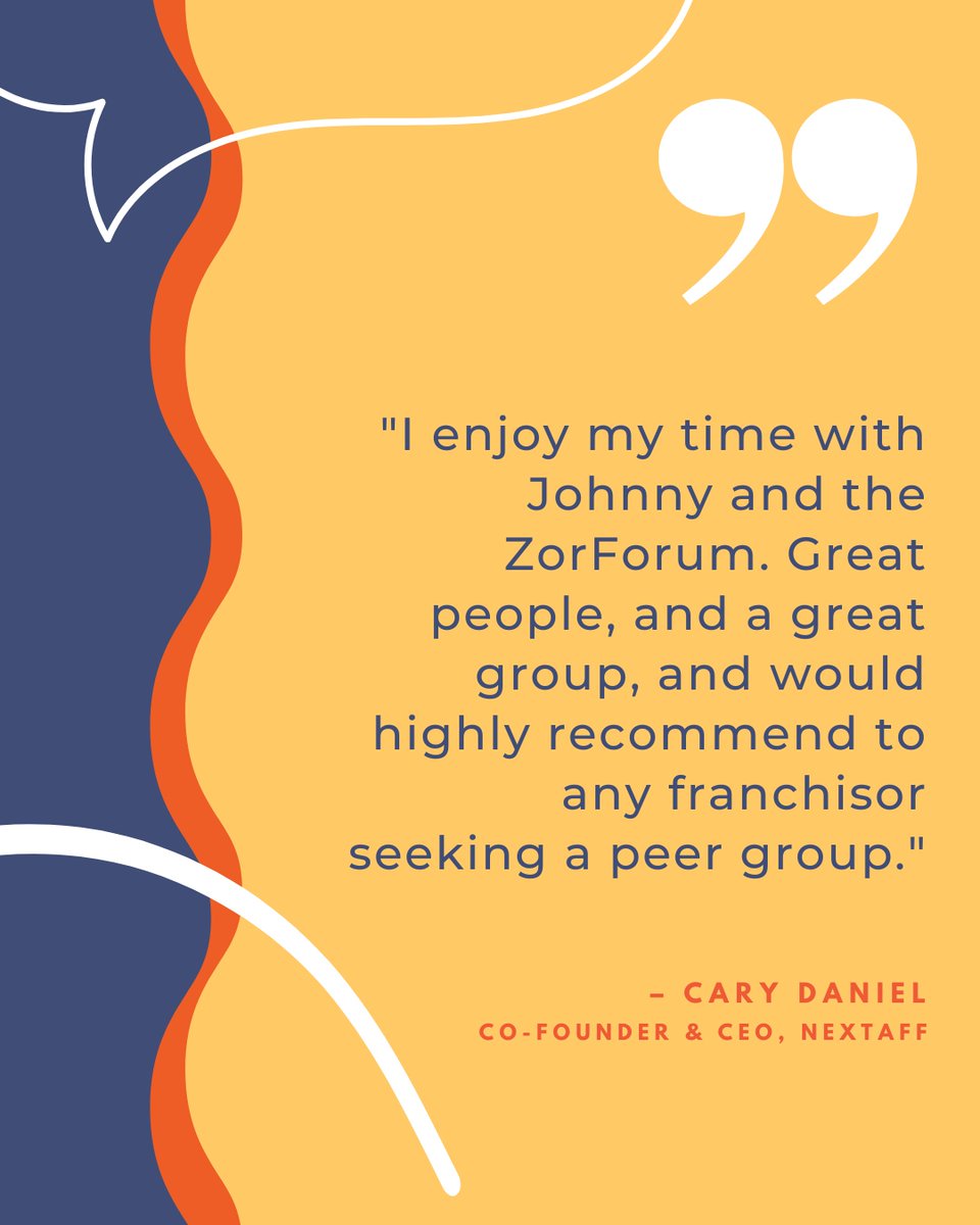 Franchising isn’t a solo journey. ZorForum connects you with franchisors who get it—real conversations, fresh ideas, and solutions that drive success. Ready to level up your franchise?

🔗 Join us: zorforum.com/johnnyfranchise

#ZorForum #Franchising #FranchiseLeadership