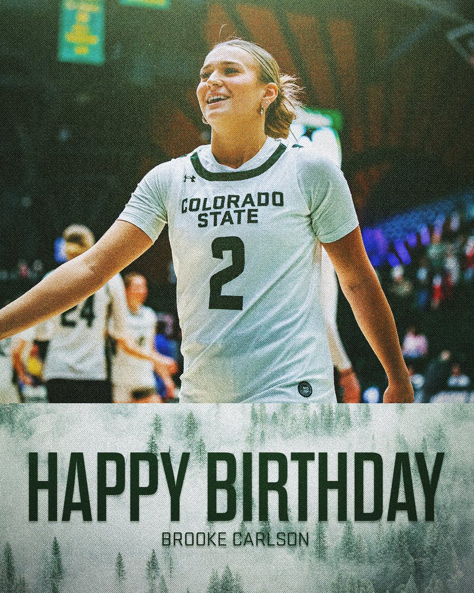 Wishing <a href="/Brooke_carlson1/">brooke carlson</a> a Happy Birthday 🥳

#Relentless x #CSURams