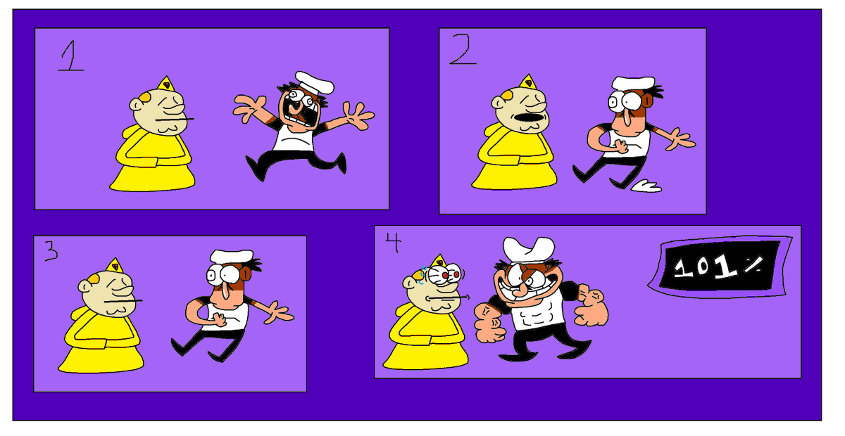 comic del don pizzas tower (echo por mi)